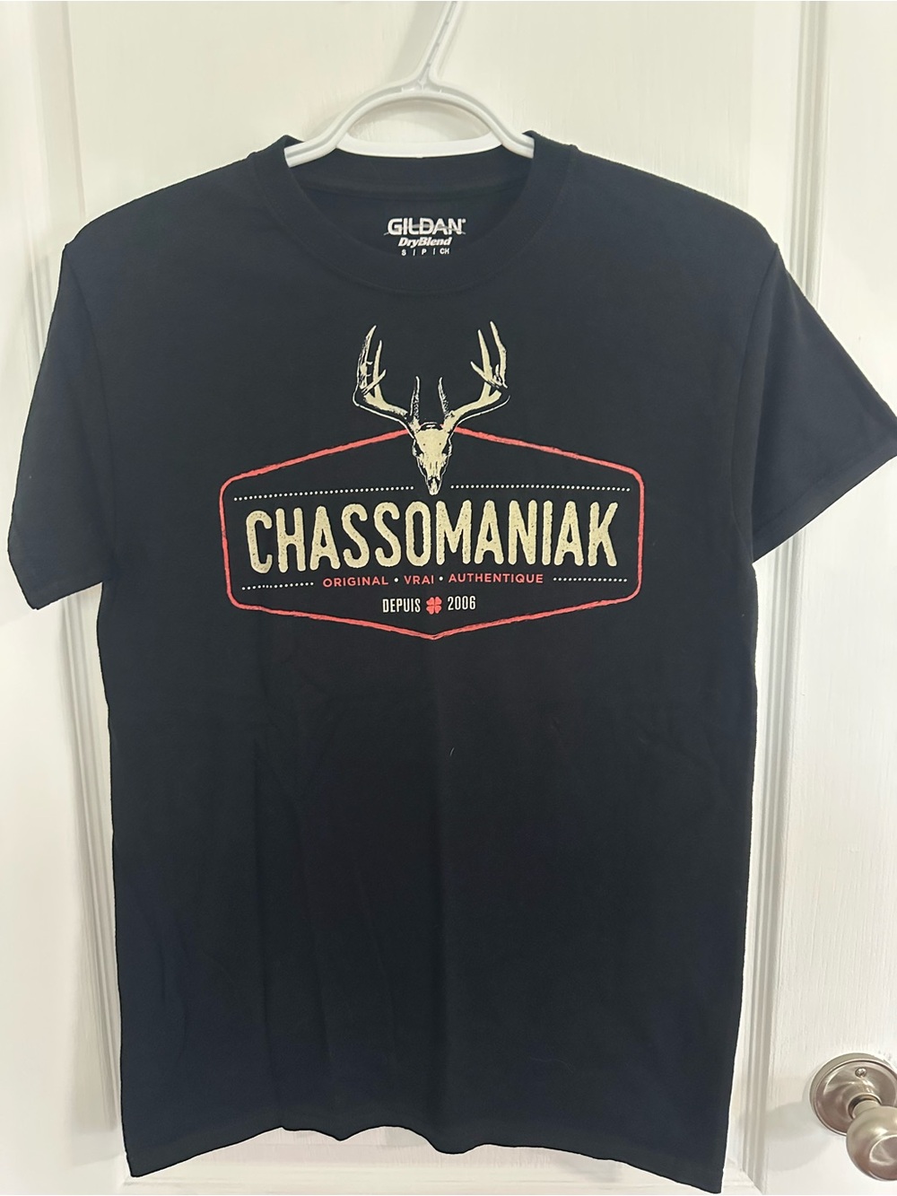 Black Chassomaniak Graphic Short Sleeve Tee